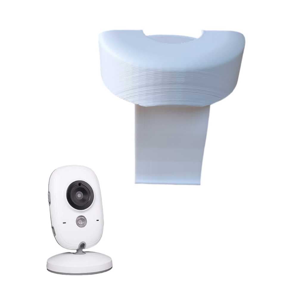 Suporte adaptador de berço fixação por presilha compatível com  babá eletrônica baby monitor Taktark