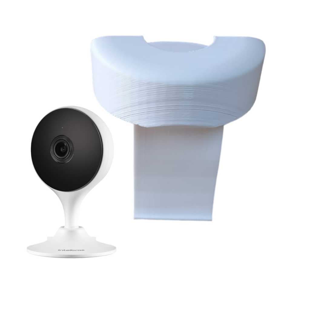 Suporte adaptador de berço compatível babá Eletrônica Câmera Inteligente Wi-fi Full Hd Intelbras Im3