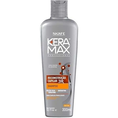 Skafe Shampoo Reconstrução Capilar Keramax - 300 ml