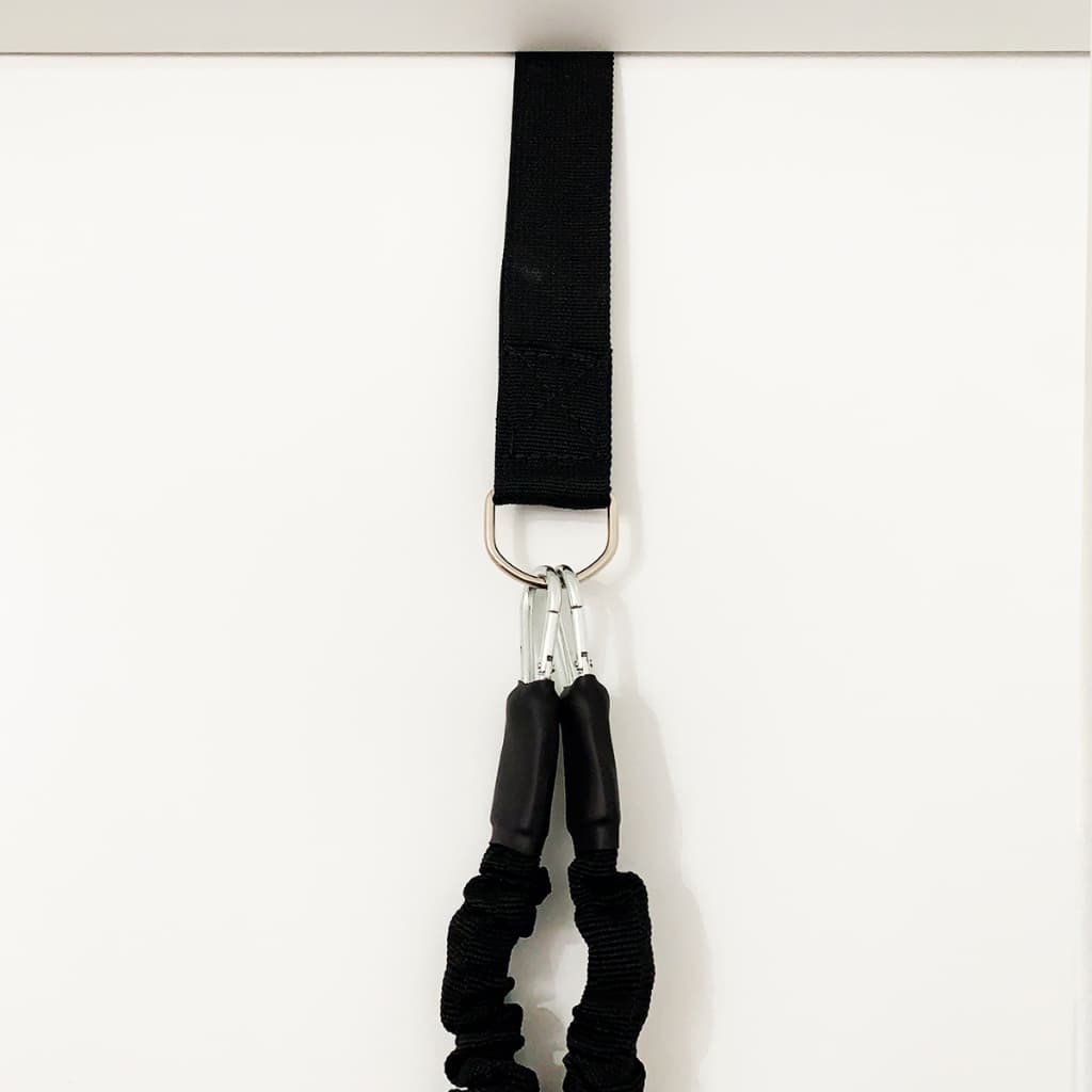 Âncora Para Porta Prendedor Suporte Extensor Treino Exercício Funcional Tração Faixa Banda Elástica