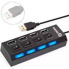hub usb com 4 entradas USB 2.0 ou com 7 entradas usb
