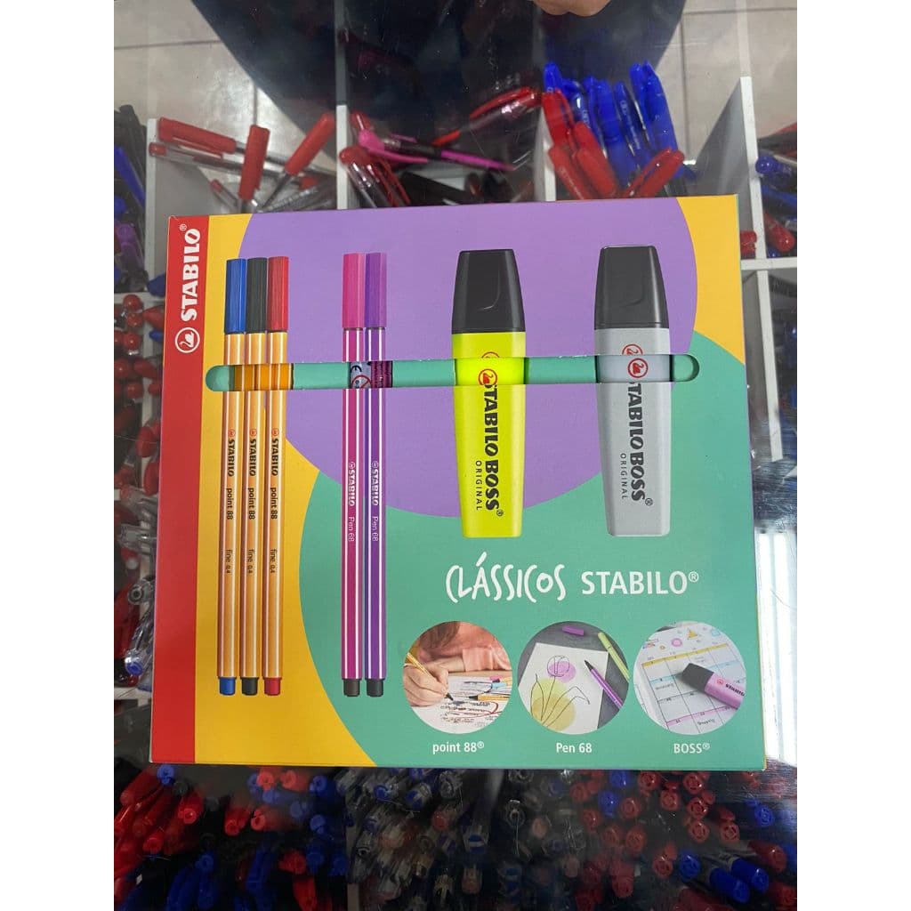 Kit Stabilo Classicos
