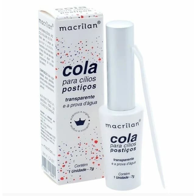 Cola para Cílios Postiços Transparente à prova d'água Macrilan