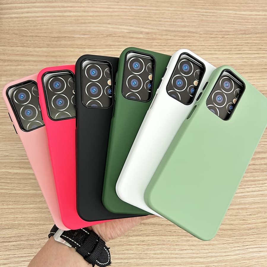 Capa para Samsung A34 A51 A52 A52S A53 A05 A05S Silicone macio aveludado premium macio