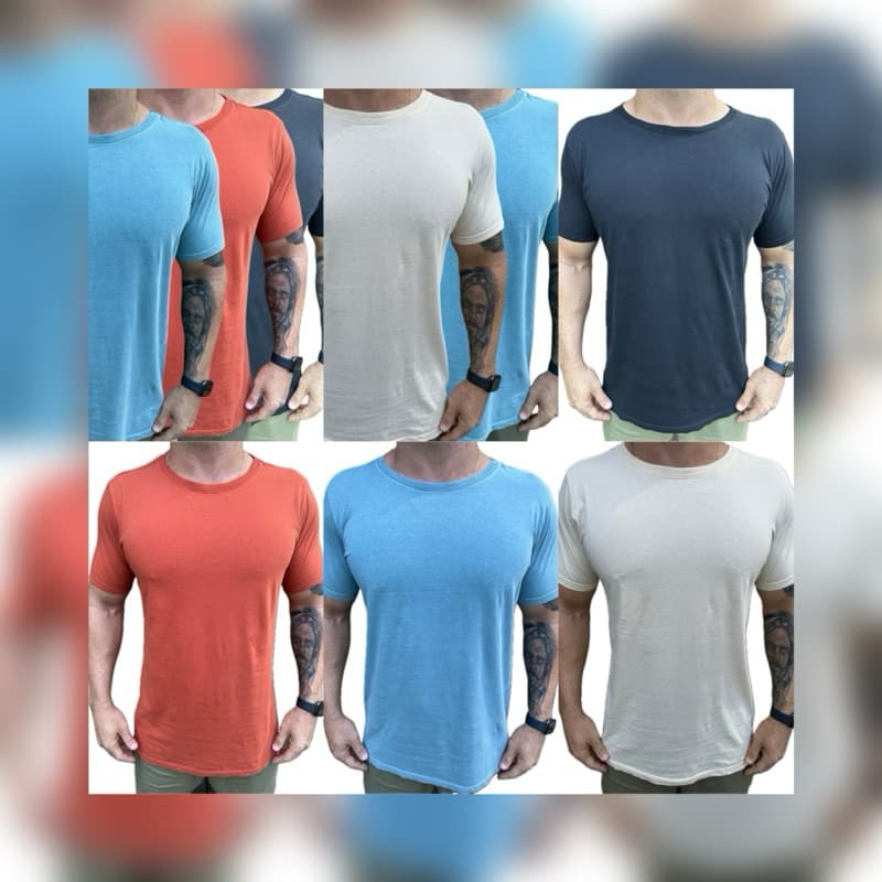 CAMISETA MASCULINA BÁSICA PREMIUM