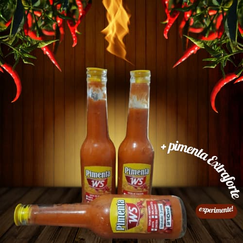 Molho de Pimenta Ws Extra Forte 210 ml