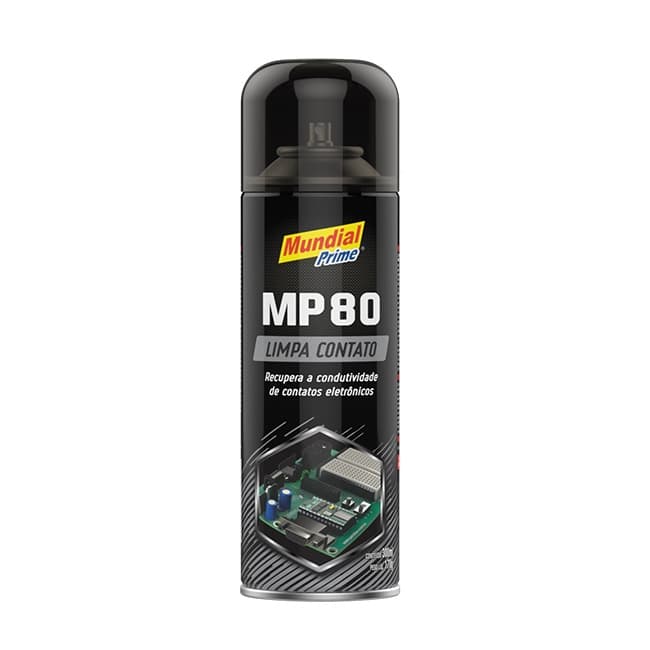 Limpa Contato Elétrico Spray MP80 300ml Mundial Prime  4.9  387 Avaliações 1mil Vendidos