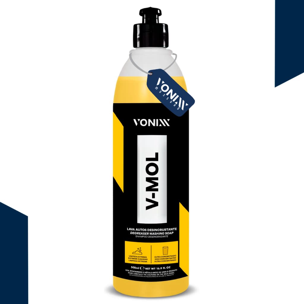 V-mol 500ml Vonixx Shampoo Automotivo Limpeza Pesada Barro Graxa