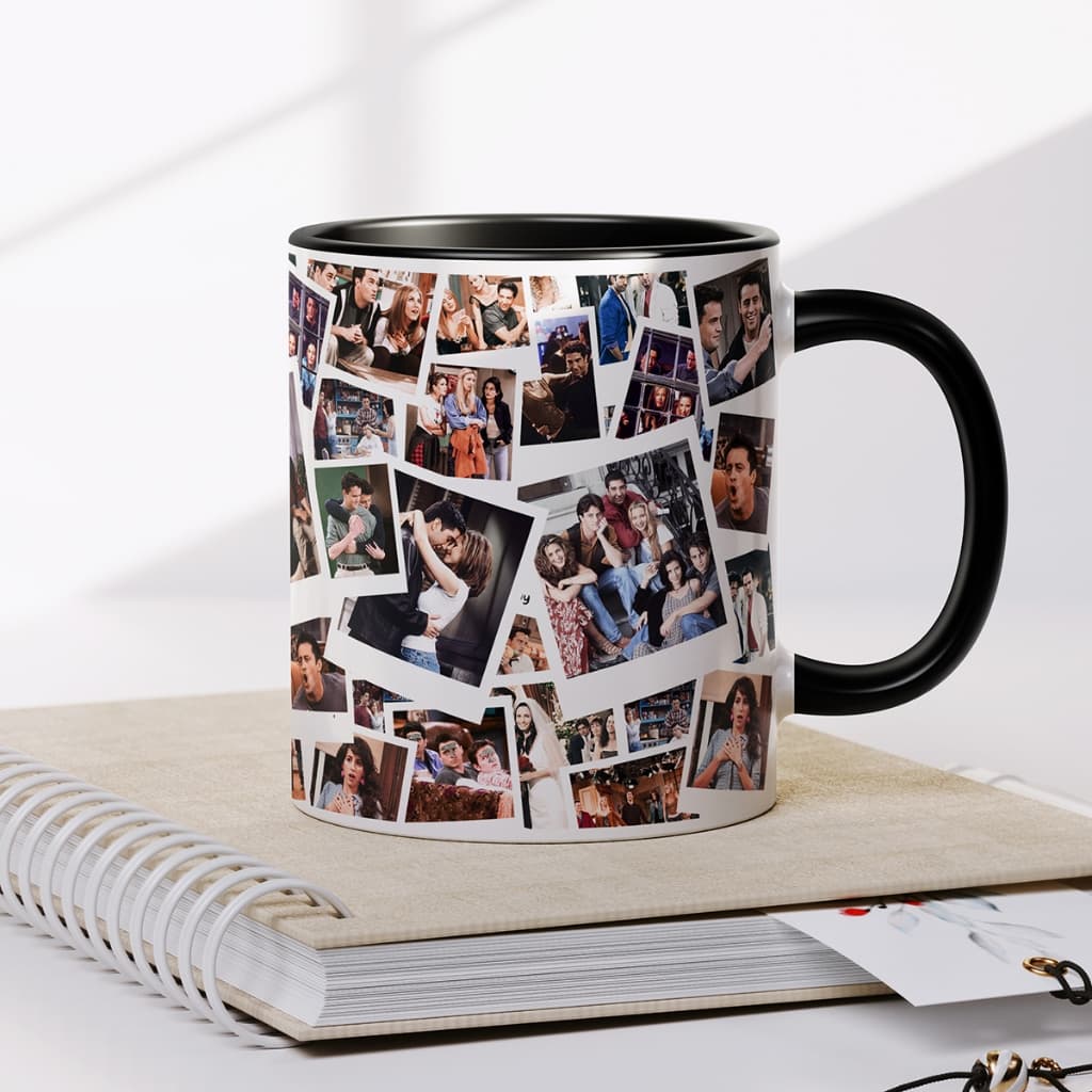 Caneca personalizada fotos mural lembrança presente porcelana Xícara fotografias amigos cerâmica