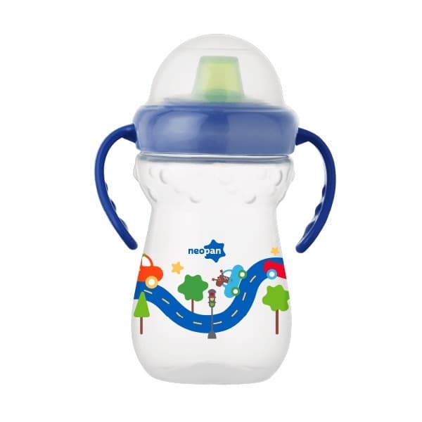 Copo Caneca Com alca Treinamento 320ML Azul - Neopan