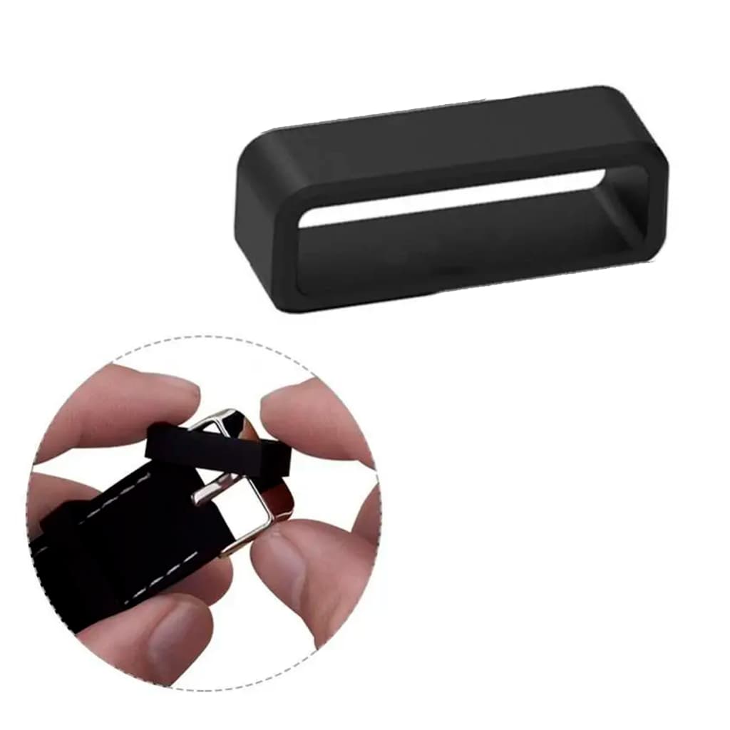 01 Passante de Pulseira de Silicone de Relogio de pulso Passador 12mm 14mm 16mm 18mm 20mm 22mm 24mm 26mm 28mm 30mm