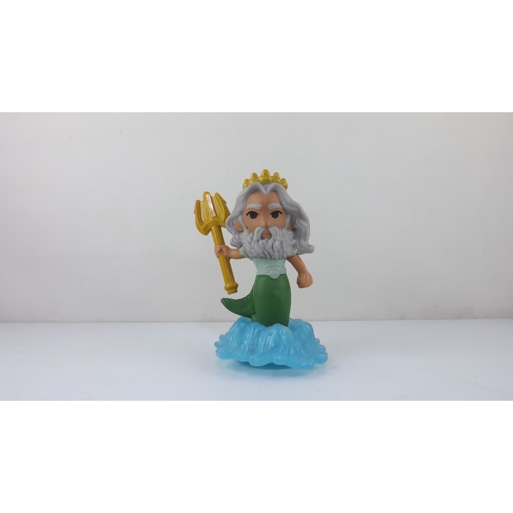 Boneco Rei Tritão A Pequena Sereia Mcdonald's 2022 Semi Novo