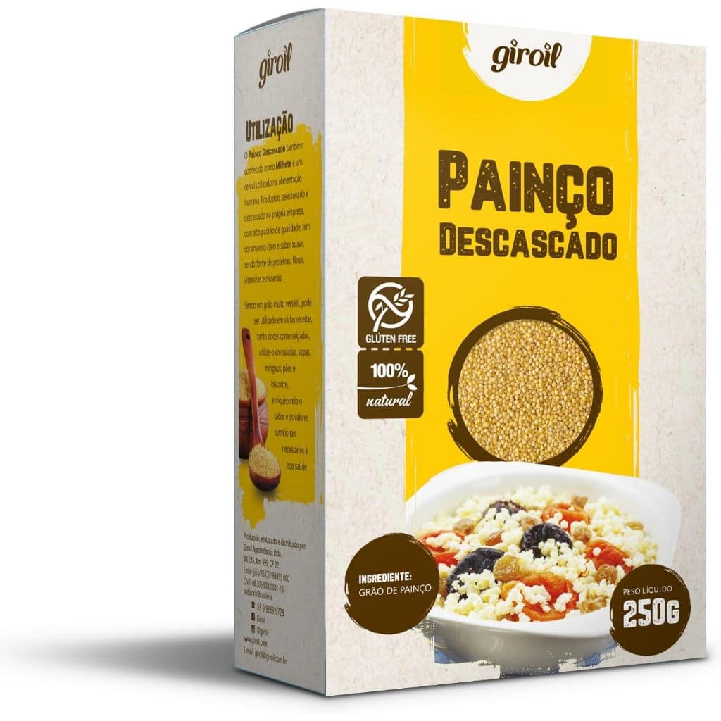 Painço Descascado - 250G - Giroil