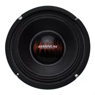 Kit 2 Alto Falante Magnum Médio Paredão 6 Pol 300w Rms Som 4 Ohms
