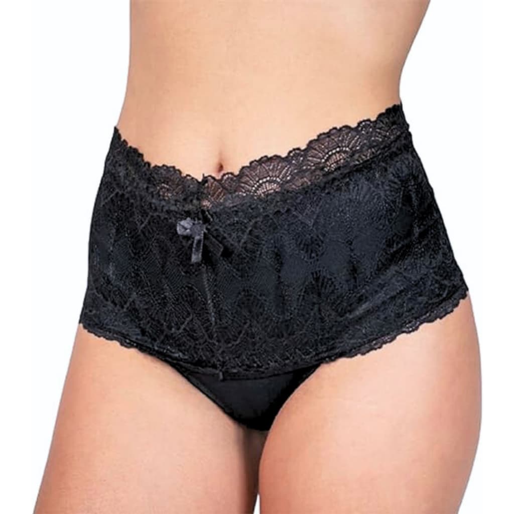 Calcinha Cinta Com Renda Algodão Aperta Barriga Calcinha Cós Alto Calcinha de Grávida