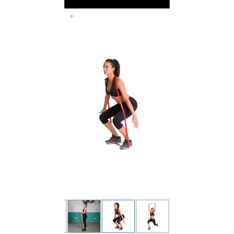 Super Band vermelha tensão leve para treinos funcional, pilates, crossfit.