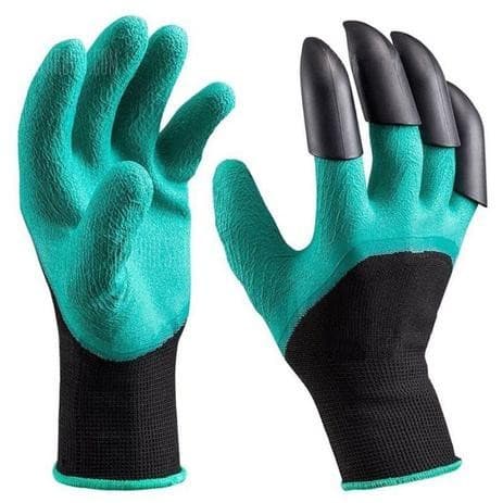 Luva Jardinagem Ferramenta P/ Jardim Protege Cava E Planta Protective Digging Gloves For Gardening