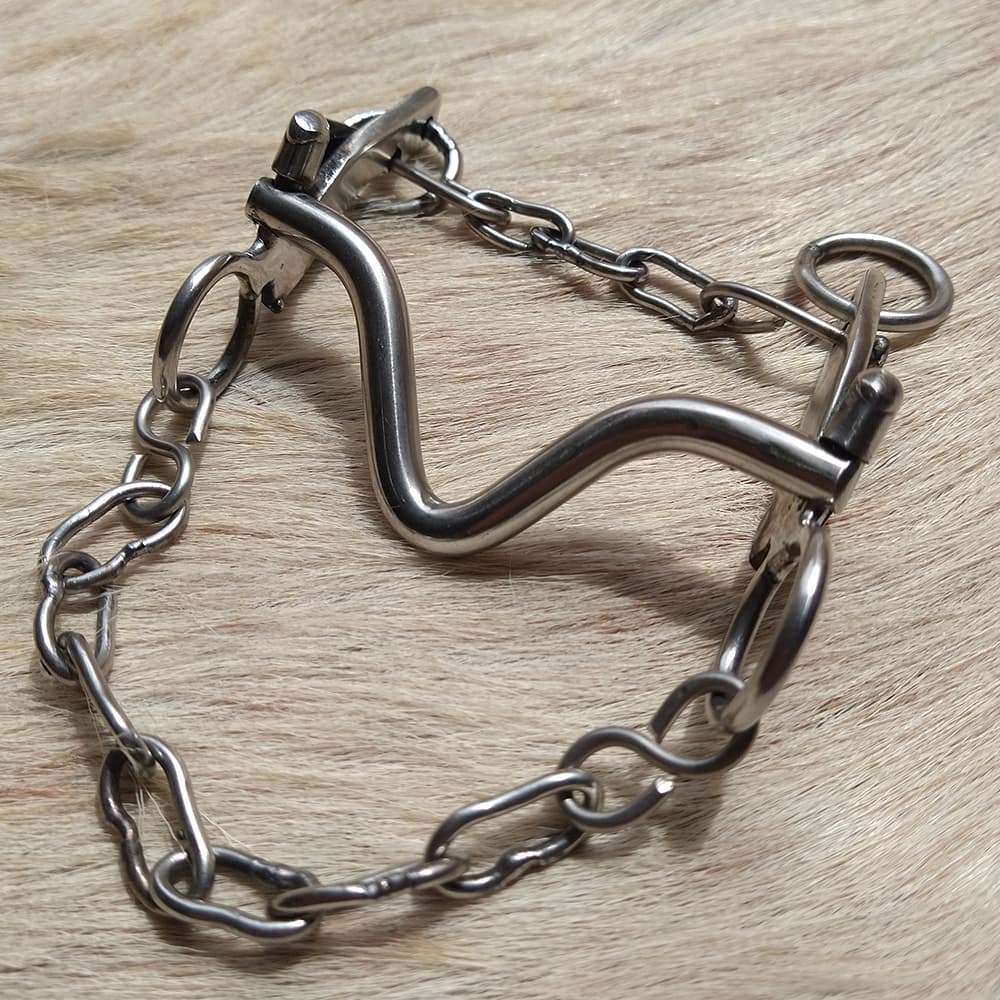 Freio Para Pônei Água Choca Leve Todo Em Inox Envio Imediato