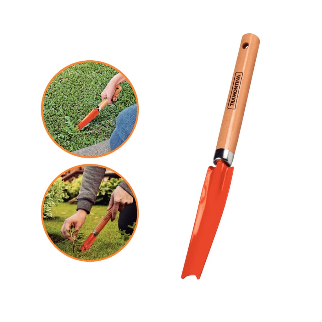 Arrancador De Inco Para Jardinagem Agricultura Em Aço Carbono Cabo Madeira Resistente Tramontina