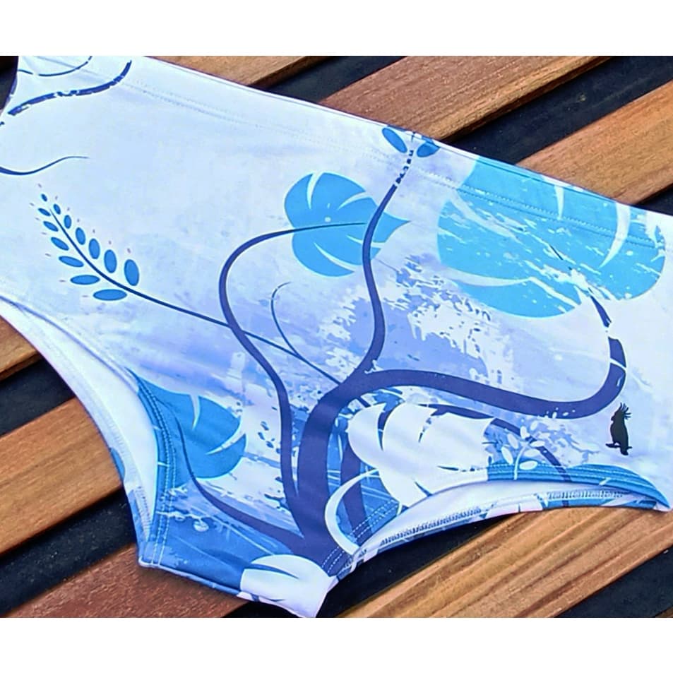 Sunga Estampada Adulto Estampa Folhas