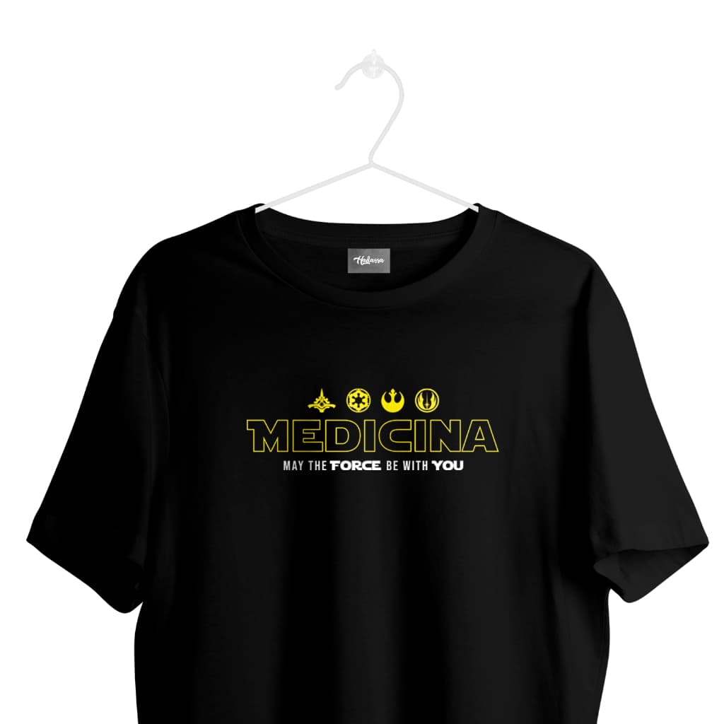 Camiseta Masculina de Algodão Medicina SW I Camiseta masculina profissões I minha profissão SW