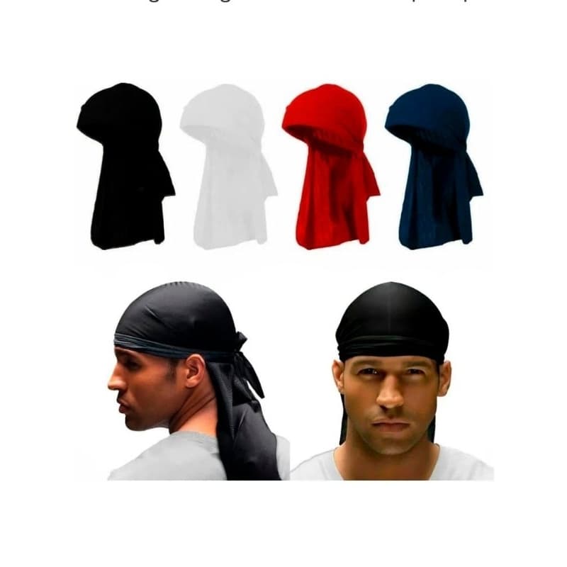 Bandana Durag Dureg varias cores waves dread