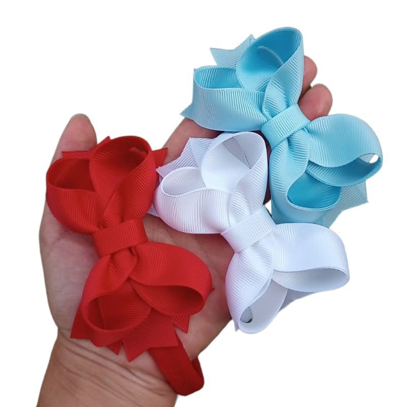 Kit laços de cabelo P para bebê