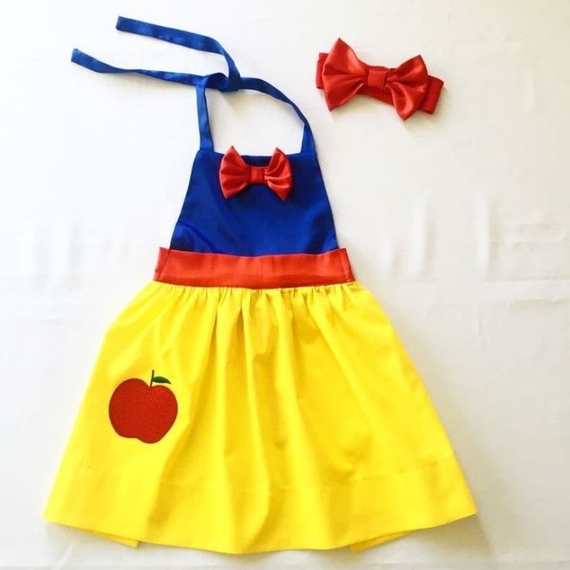 Avental Branca de Neve.