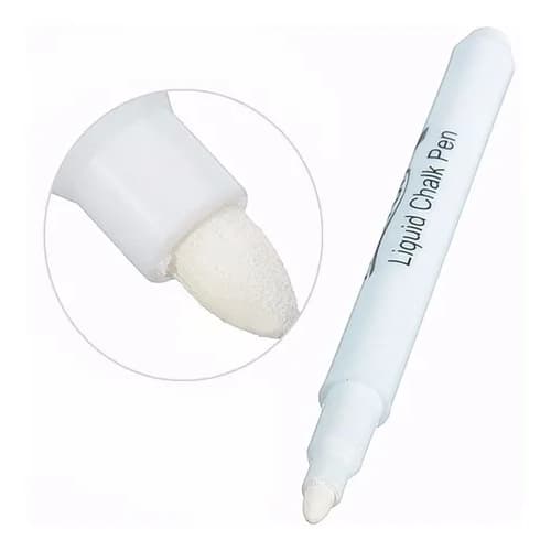 1 Caneta Giz Líquido Removível P/ Etiquetas Vidro Plástico