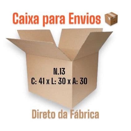 Kit Caixas De Papelão Envios E-commerce 41x30x30