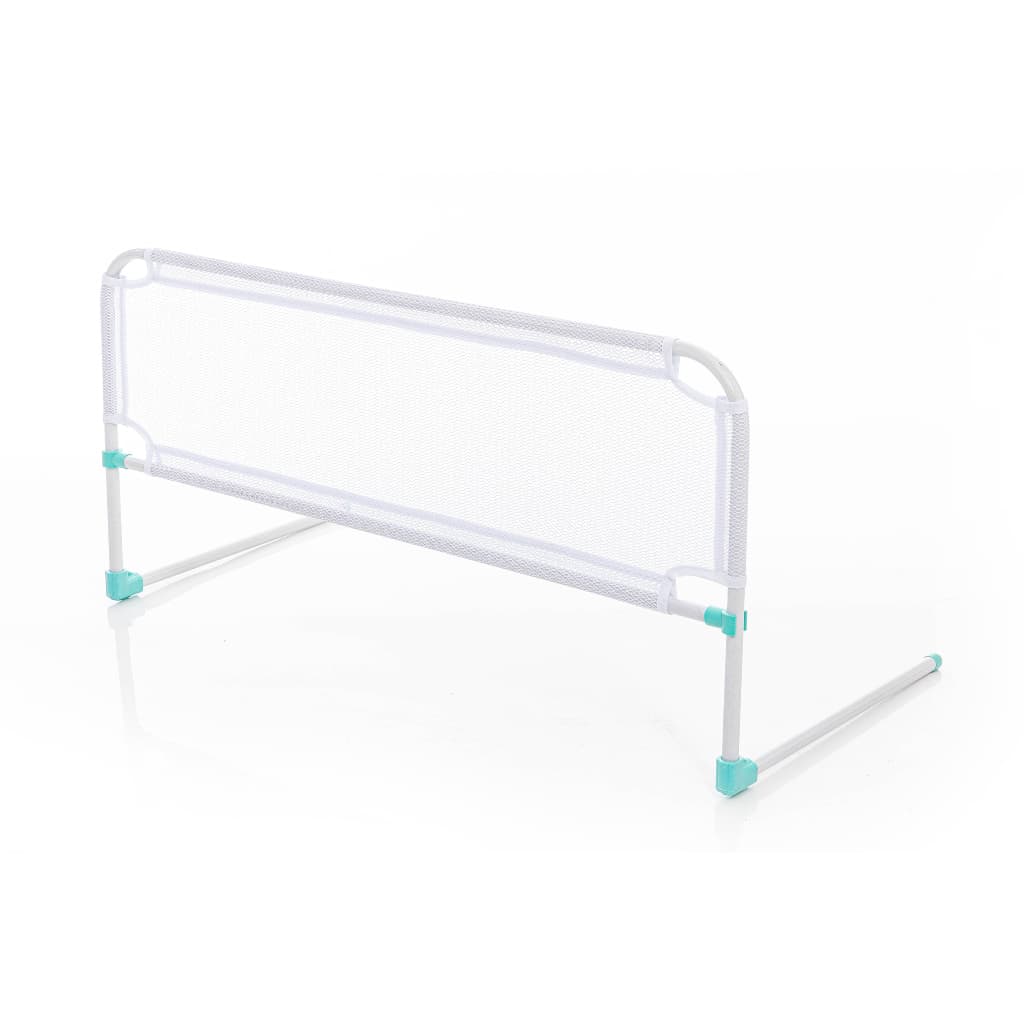Grade Para Cama Com Tela De Segurança Casal Solteiro Idosos Cor Branco Liso