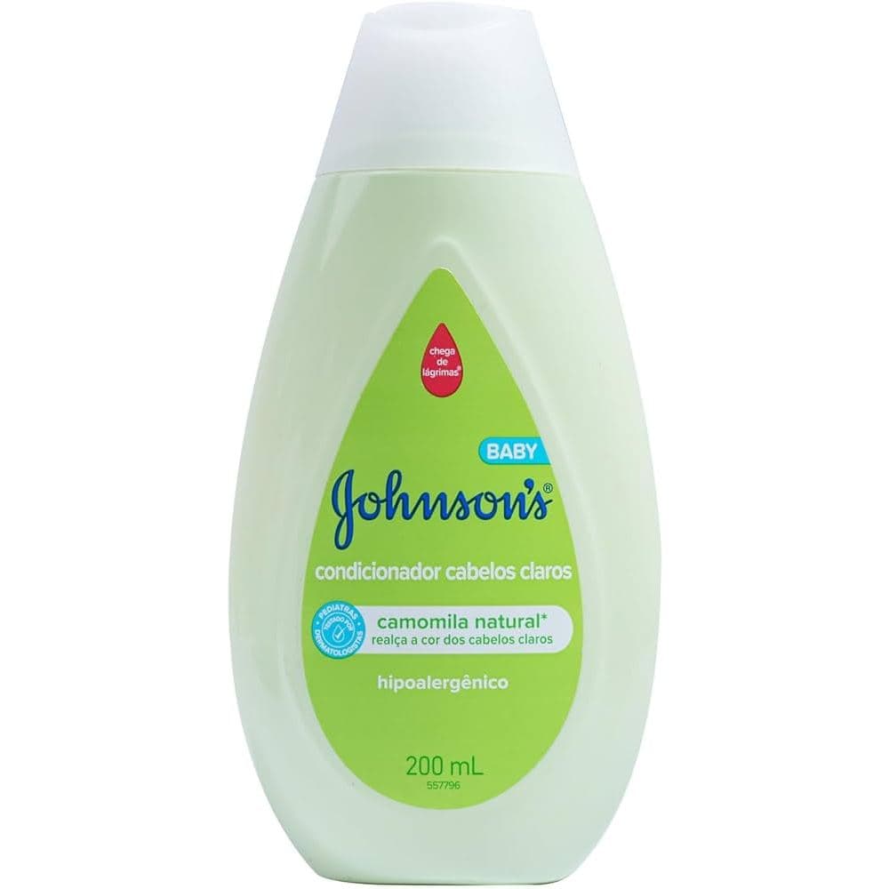 Condicionador Johnson's Baby Cabelos Claros com 200ml