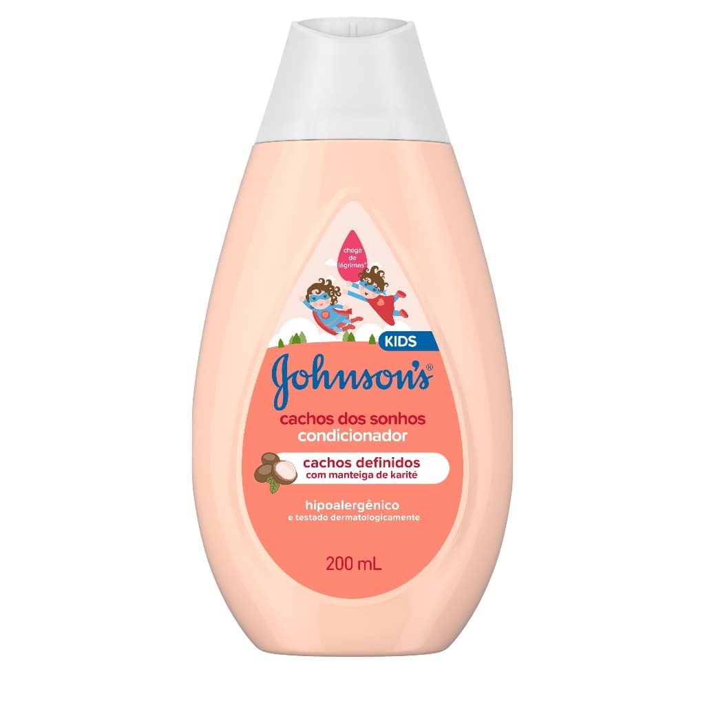 Condicionador Johnson's Baby Cachos dos Sonhos com 200ml