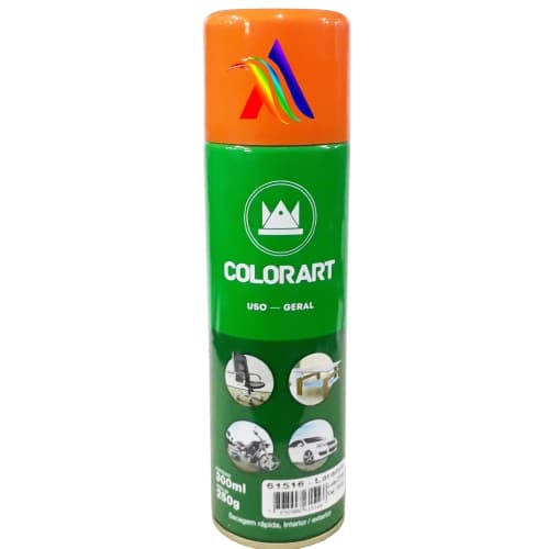 Spray Laranja Uso Geral Colorart