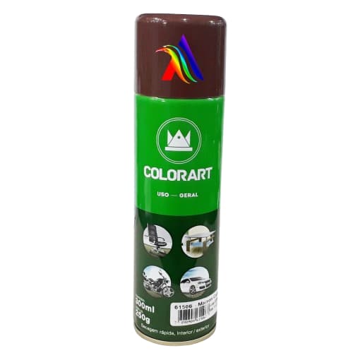 Spray Marrom Café Uso Geral Colorart