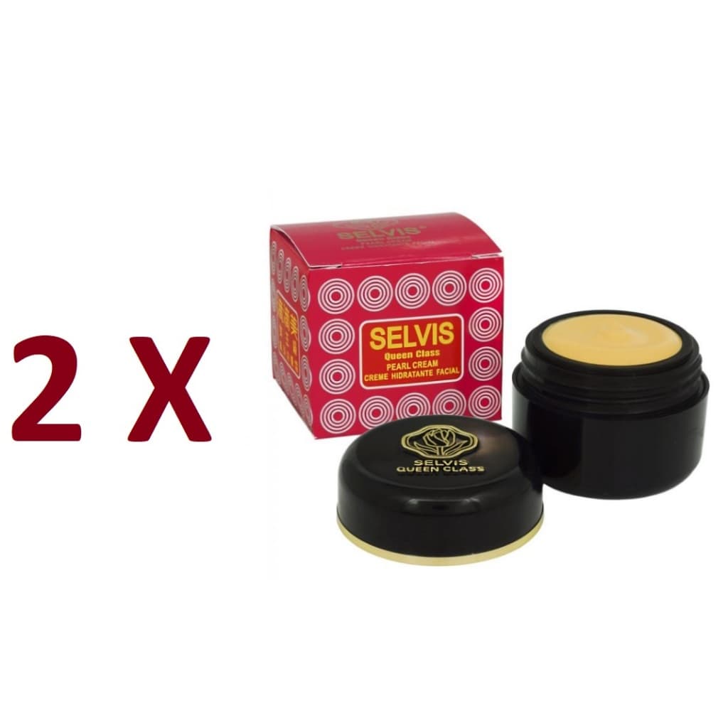 DUAS UNIDADES DE CREME SELVIS PEARL CREAM ( RUGOL – ORIGINAL )