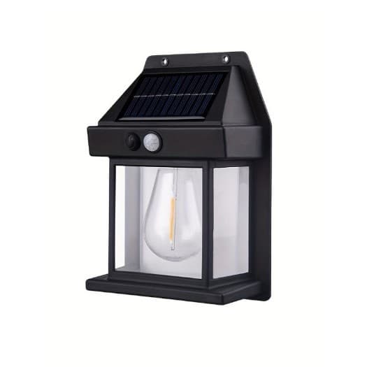 Lâmpada de parede solar, adequado para iluminação Luz Solar Para Jardim Exterior De Parede Parede Interna