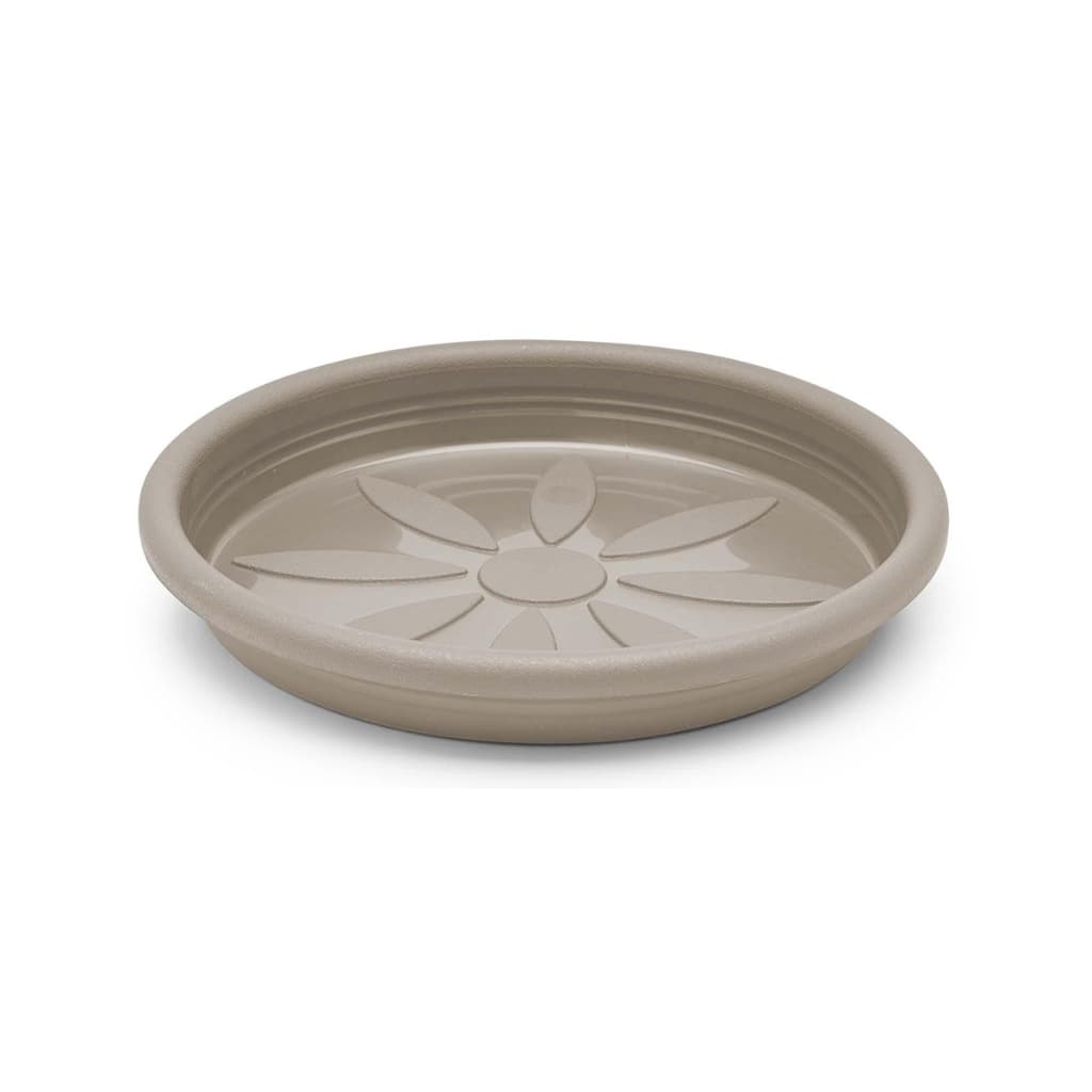Kit 2 Prato Coletor Redondo Para Vaso Planta Flores Jardim 21 cm