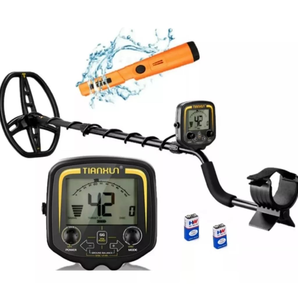 Detector Metais Profissional Tx-850 +pinpointer+bateria Nfe