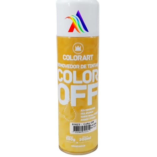 Spray Removedor  De Tinta E Verniz Color Off Colorart 300ml