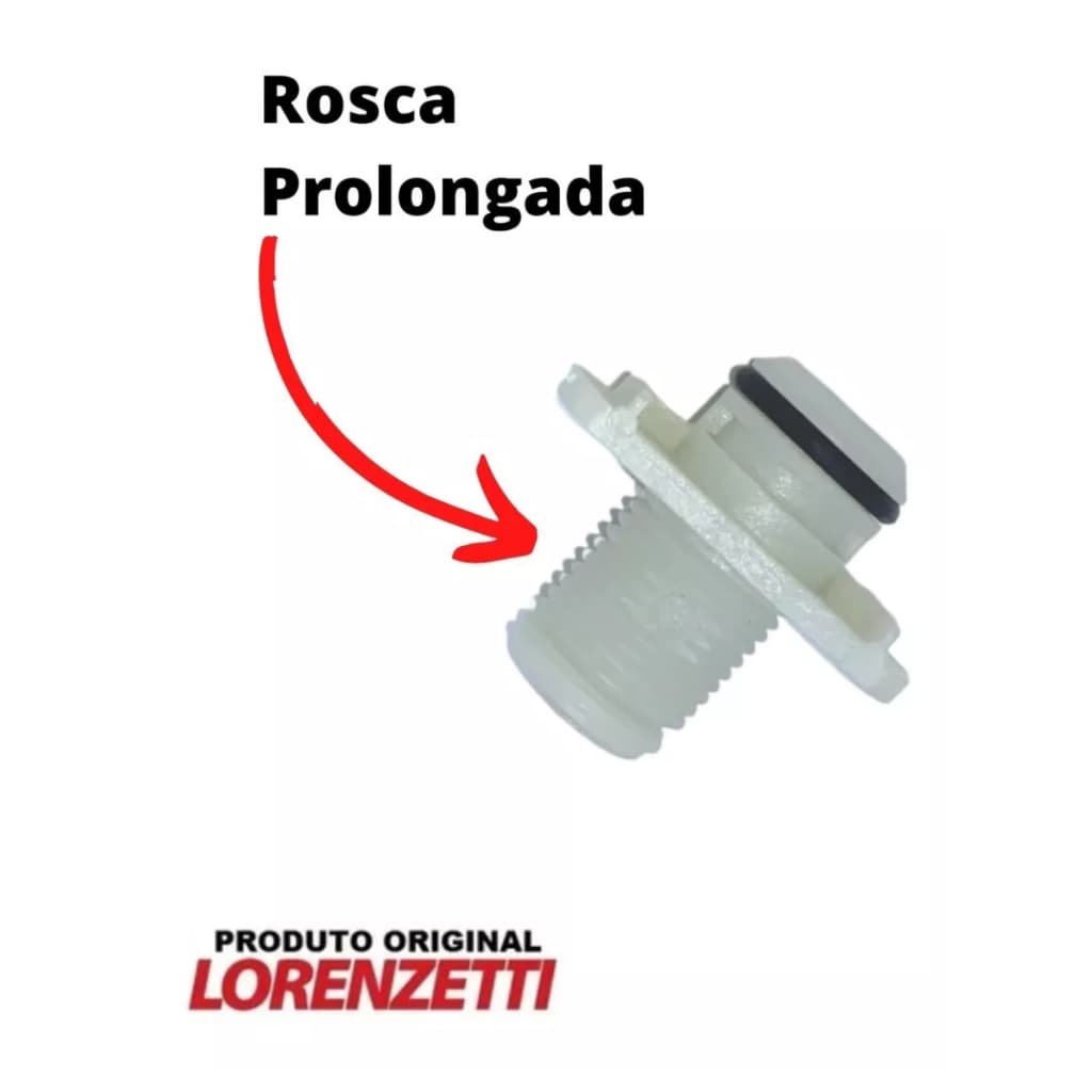 Niple Conector Engate Rápido Prolongado Para Chuveiro Acqua Ultra Lorenzetti A19-e