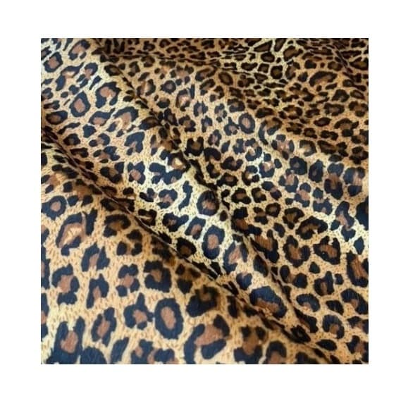 Tecido Velboa Pelúcia Estampado Onça Pêlo Baixo 3,5x1,50m