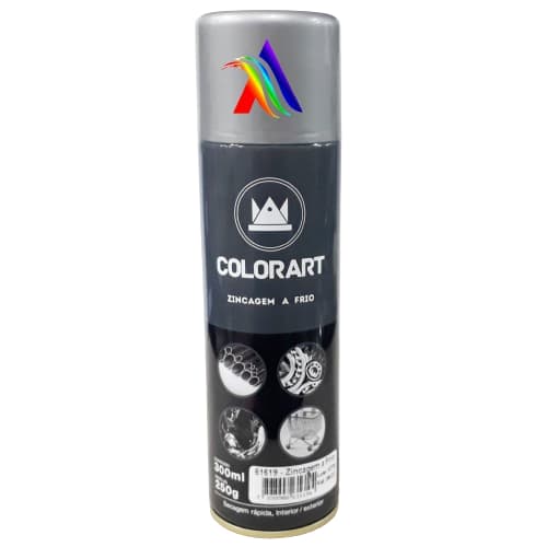 Zincagem A Frio Anti Ferrugem Spray Colorart