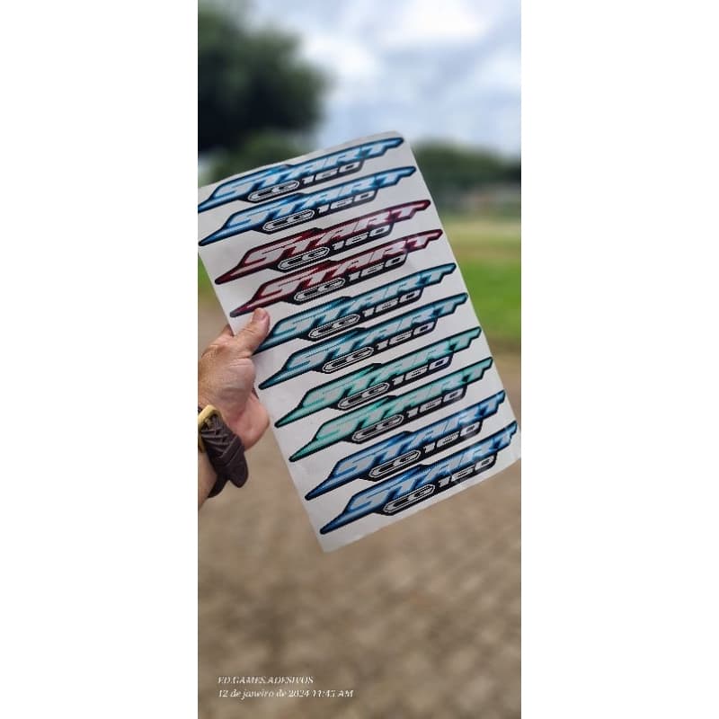 Adesivos start 160