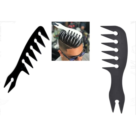 Pente Coruja Mechas Quiff Barbeiro Profissional