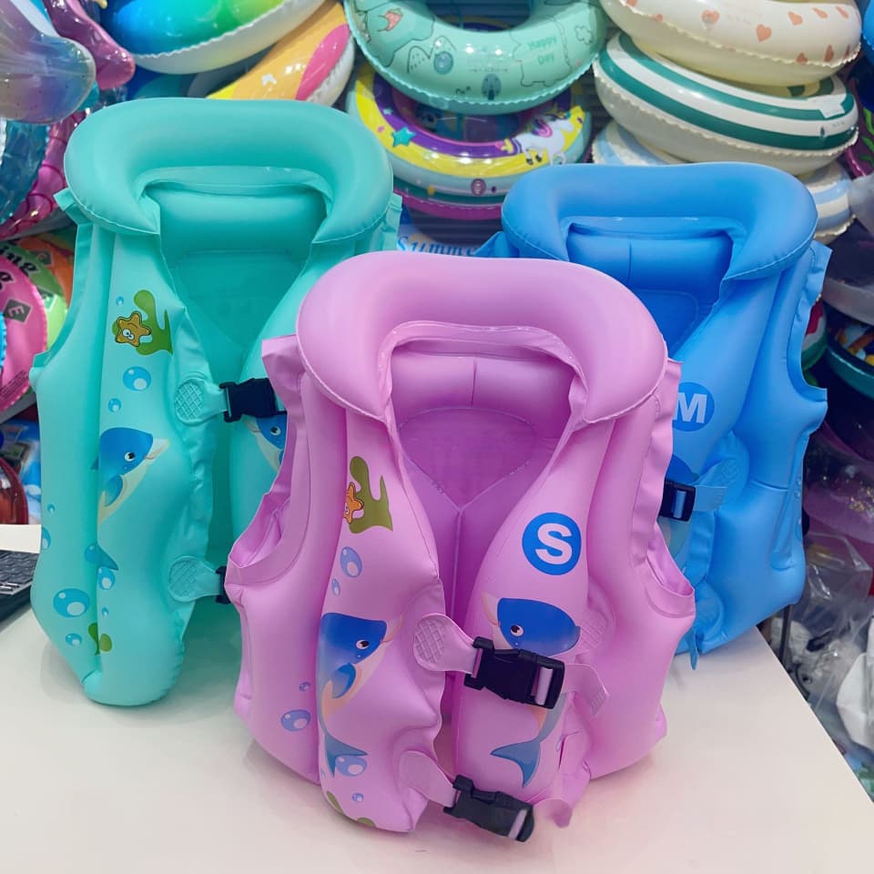 Boia Colete Inflável Infantil Piscina Praia Lago Flutuador Salva Vidas Ideal Criança e Bebê 10 a 50 kg ref: MY