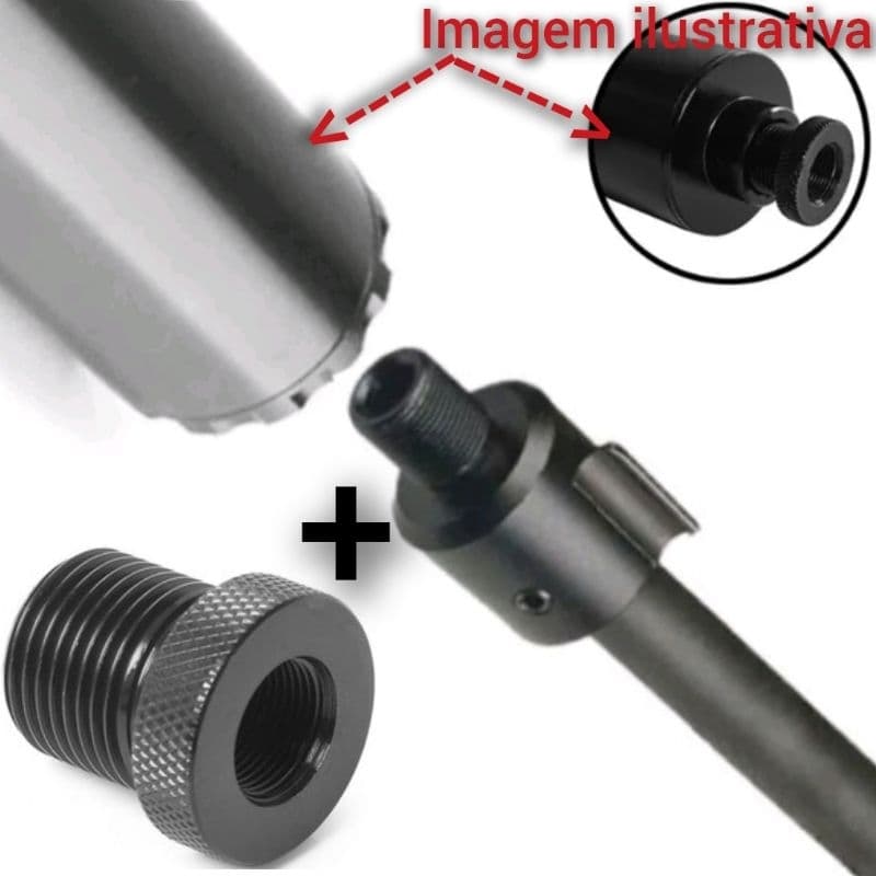 Para Carro Adaptador Redução de rosca / Protetor Para CBCRossi Urko Gi Gii Im,bel Itaju,bá