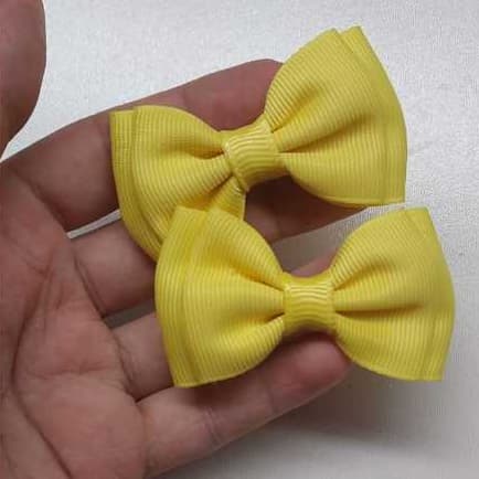 Parzinho de laços cabelo infantil / Laço Gravatinha - VARIAS CORES