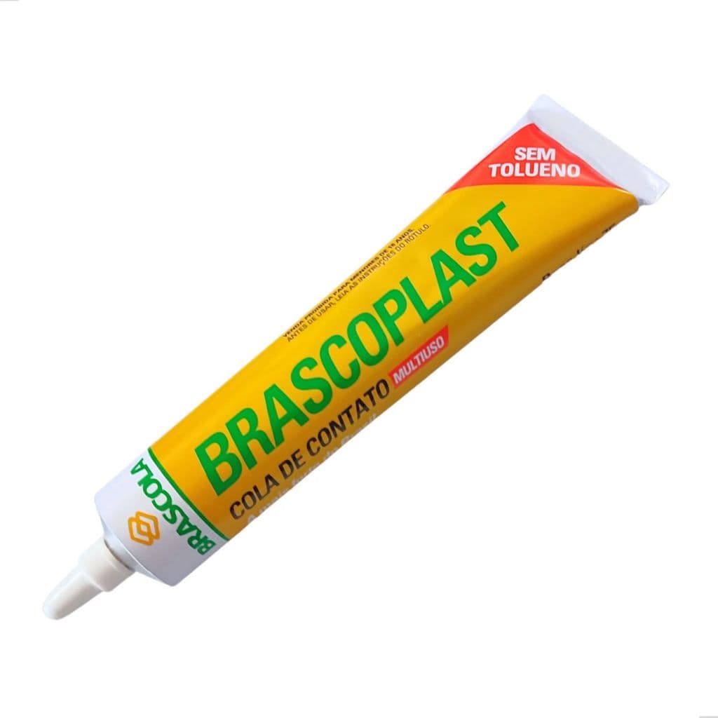 Cola Contato bisnaga brascoplast