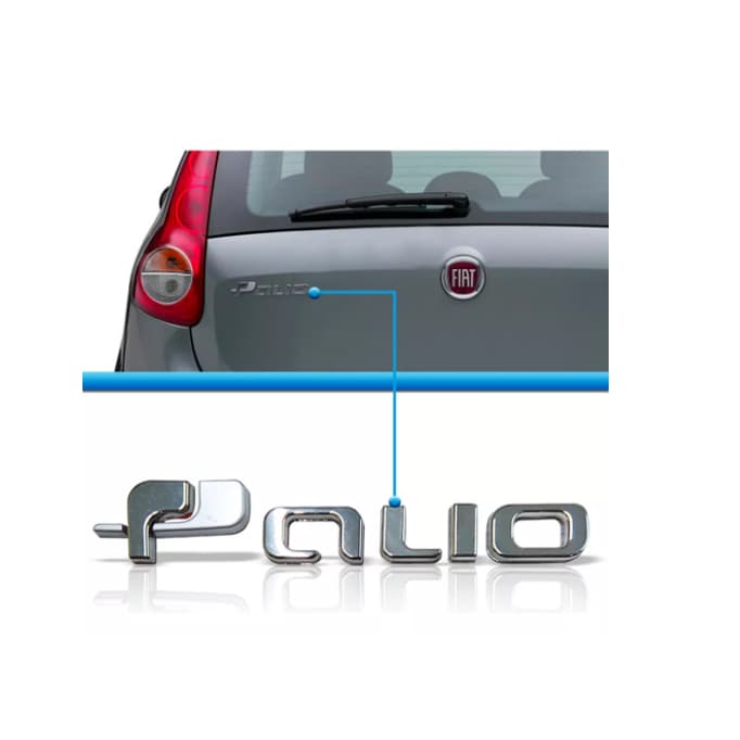 Letreiro Emblema Palio G5 2011 2012 2013 2014 2015 Novo